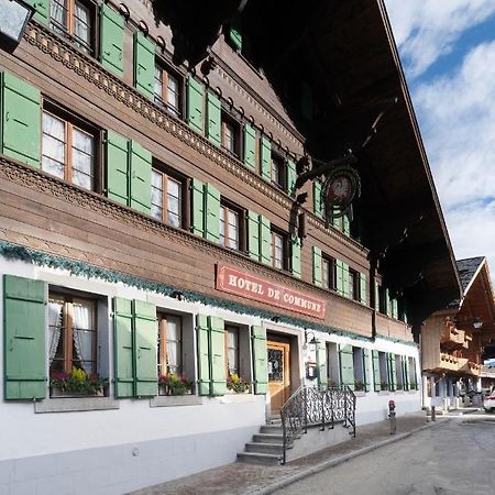 Hotel De Commune Ґштад Екстер'єр фото